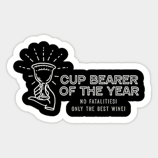 Cup Bearer of the Year Sticker